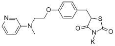 ROSIGLITAZONEPOTASSIUMSALT CAS#: 316371-84-3
