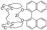 (R,R)-ETHYLENEBIS-(4,5,6,7-TETRAHYDRO-1-INDENYL)-ZIRCONIUM(IV)-(R)-(1,1'-BINAPHTHYL-2) CAS#: 132881-66-4