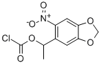 (R,S)-1-(3,4-(METHYLENEDIOXY)-6-NITROPHENYL)ETHYL CHLOROFORMATE CAS#: 156876-26-5