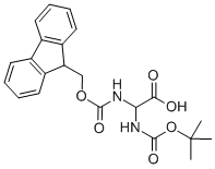(RS)-2-(BOC-AMINO)-2-(FMOC-AMINO)-ACETIC ACID CAS#: 176039-39-7