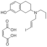 (RS)-TRANS-7-HYDROXY-2-[N-PROPYL-N-(3'-IODO-2'-PROPENYL)AMINO]TETRALIN MALEATE CAS#: 159559-71-4