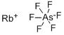 RUBIDIUM HEXAFLUOROARSENATE CAS#: 43023-95-6