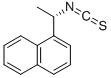 (S)-(+)-1-(1-NAPHTHYL)ETHYL ISOTHIOCYANATE CAS#: 131074-55-0