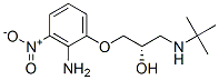 (S)-1-(2-Amino-3-nitrophenoxy)-3-tert-butylamino-propan-2-ol CAS#: 132059-12-2