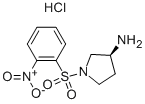 (S)-1-(2-NITRO-BENZENESULFONYL)-PYRROLIDIN-3-YLAMINE HYDROCHLORIDE CAS#: 346421-67-8