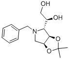 (S)-1-((3AR,4R,6AS)-5-BENZYL-2,2-DIMETHYL-TETRAHYDRO-[1,3]DIOXOLO[4,5-C]PYRROL-4-YL)-ETHANE-1,2-DIOL CAS#: 117781-06-3
