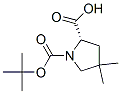 (S)-1-(tert-Butoxycarbonyl)-4,4-dimethylpyrrolidine-2-carboxylic acid CAS#: 138423-86-6