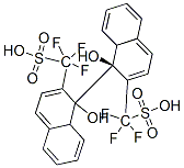 (S)-(+)-1,1'-Binaphthol-2,2'-bis(trifluoromethanesulfonate) CAS#: 128544-05-8