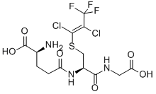 S-(1,2-dichloro-3,3,3-trifluoro-1-propenyl)glutathione CAS#: 122652-97-5