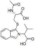 S-(2-(1-carboxy-2-methylpropyl)isoindole-1-yl)-N-acetylcysteine CAS#: 126478-70-4