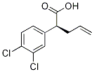 (S)-2-(3,4-Dichlorophenyl)pent-4-enoic acid CAS#: 147643-57-0