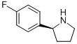 (S)-2-(4-Fluorophenyl)pyrrolidine CAS#: 298690-90-1