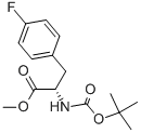 (S)-2-TERT-BUTOXYCARBONYLAMINO-3-(4-FLUORO-PHENYL)-PROPIONIC ACID METHYL ESTER CAS#: 134362-34-8