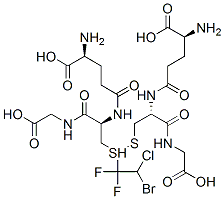 S-(2-bromo-2-chloro-1,1-difluoroethyl)glutathione CAS#: 142628-07-7