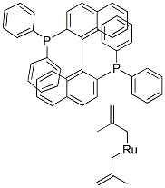 [(S)-2,2'-BIS(DIPHENYLPHOSPHINO)-1,1'-BINAPHTHYL]BIS(2-METHYLALLYL)RUTHENIUM(II) CAS#: 133773-19-0
