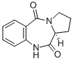 (S)-(+)-2,3-DIHYDRO-1H-PYRROLO[2,1-C][1,4]BENZODIAZEPINE-5,11(10H,11AH)-DIONE CAS#: 138865-23-3