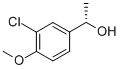 (S)-3-CHLORO-4-METHOXY-A-METHYLBENZENEMETHANOL CAS#: 124829-13-6