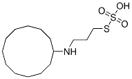 S-3-[Cyclododecylamino]propyl hydrogen thiosulfate CAS#: 37018-38-5