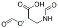 (S)-3-FORMAMIDO-2-FORMYLOXYPROPIONIC ACID CAS#: 125496-24-4