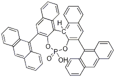 S-3,3'-Bis(9-anthracenyl)-1,1'-binaphthyl-2,2'-diyl hydrogenphosphate CAS#: 361342-52-1