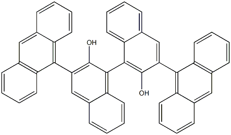 (S)-3,3'-Di(anthracen-9-yl)-1,1'-binaphthalene-2,2'-diol CAS#: 361342-50-9