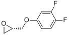(S)-[(3,4-Difluorophenoxy)methyl]-oxirane CAS#: 144574-27-6