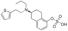 (S)-5,6,7,8-Tetrahydro-6-[propyl[2-(2-thienyl)ethyl]aMino]- 1-naphthalenol Hydrogen Sulfate (Ester) CAS#: 128478-69-3