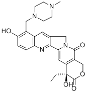 (S)-9-(4-METHYL-1-PIPERAZINYL)METHYL-10-HYDROXYCAMPTOTHECIN CAS#: 123948-91-4