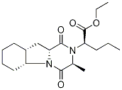 (S)-Ethyl 2-((3S,5aS,9aS,10aS)-3-methyl-1,4-dioxodecahydropyrazino[1,2-a]indol-2(1H)-yl)pentanoate ,95% CAS#: 129970-98-5