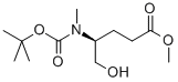 (S)-METHYL 4-(BOC-(METHYL)AMINO)-5-HYDROXYPENTANOATE CAS#: 130205-54-8
