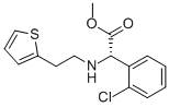 (+)-(S)-Methyl alpha-[[2-(2-thienyl)ethyl]amino]-alpha-(2-chlorophenyl)acetate CAS#: 141109-20-8