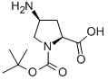 (S)-(+)-N-BOC-4-AMINO-L-PROLINE, 97 CAS#: 132622-66-3