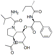 (S)-N-[(S)-2-Methyl-1-oxobutyl]-L-phenylalanine (S)-1-[(2S,3S)-3-acetoxy-1-[(S)-2-amino-3-methyl-1-oxobutyl]-2-pyrrolidinyl]-2-carboxyethyl ester CAS#: 37878-19-6
