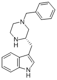 (S)-N4-BENZYL-2-(3-INDOLYLMETHYL)PIPERAZINE CAS#: 169458-70-2