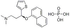 (S)-N,N-DIMETHYL-[3-(2-THIENYL)-3-(1-NAPHTHYLOXY)PROPYL]AMINE--PHOSPHORIC ACID (1:1) CAS#: 161005-84-1