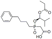 {(S)-[(R)-2-METHYL-1-PROPIONYLOXYPROPOXY](4-PHENYLBUTYL)PHOSPHINOYL}ACETIC ACID CAS#: 128948-01-6