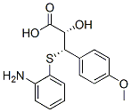 [S-(R*,R*)]-3-[(o-aminophenyl)thio]-3-(p-methoxyphenyl)lactic acid CAS#: 42399-48-4