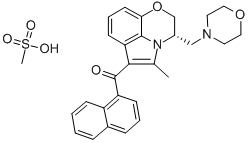 S(-)-WIN 55 212-3 MESYLATE CAS#: 131543-25-4