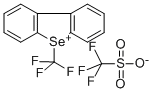 SE-(TRIFLUOROMETHYL)DIBENZOSELENOPHENIUM TRIFLUOROMETHANESULFONATE CAS#: 129922-33-4