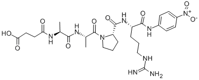 SUC-ALA-ALA-PRO-ARG-PNA CAS#: 131068-47-8