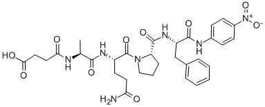 SUC-ALA-GLN-PRO-PHE-PNA CAS#: 128822-33-3
