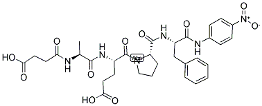 SUC-ALA-GLU-PRO-PHE-PNA CAS#: 128802-76-6