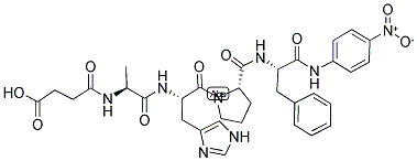 SUC-ALA-HIS-PRO-PHE-PNA CAS#: 128802-75-5