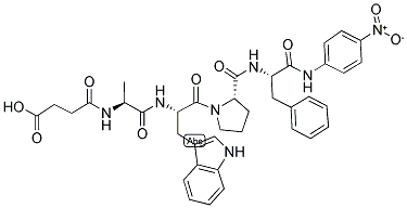 SUC-ALA-TRP-PRO-PHE-PNA CAS#: 128822-32-2