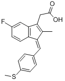 SULINDAC SULFIDE CAS#: 32004-67-4