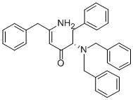 (S,Z)-5-Amino-2-(dibenzylamino)-1,6-diphenylhex-4-en-3-one CAS#: 156732-13-7