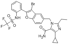 Saprisartan CAS#: 146623-69-0