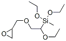Silane, triethoxy1-methyl-2-(oxiranylmethoxy)ethyl- CAS#: 139485-54-4