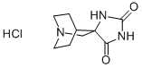 Spiro[1-azabicyclo[2.2.2]octane-3,4'-imidazolidin]-2'-one hydrochloride CAS#: 37874-20-7