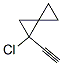 Spiro[2.2]pentane, 1-chloro-1-ethynyl- (9CI) CAS#: 143962-00-9